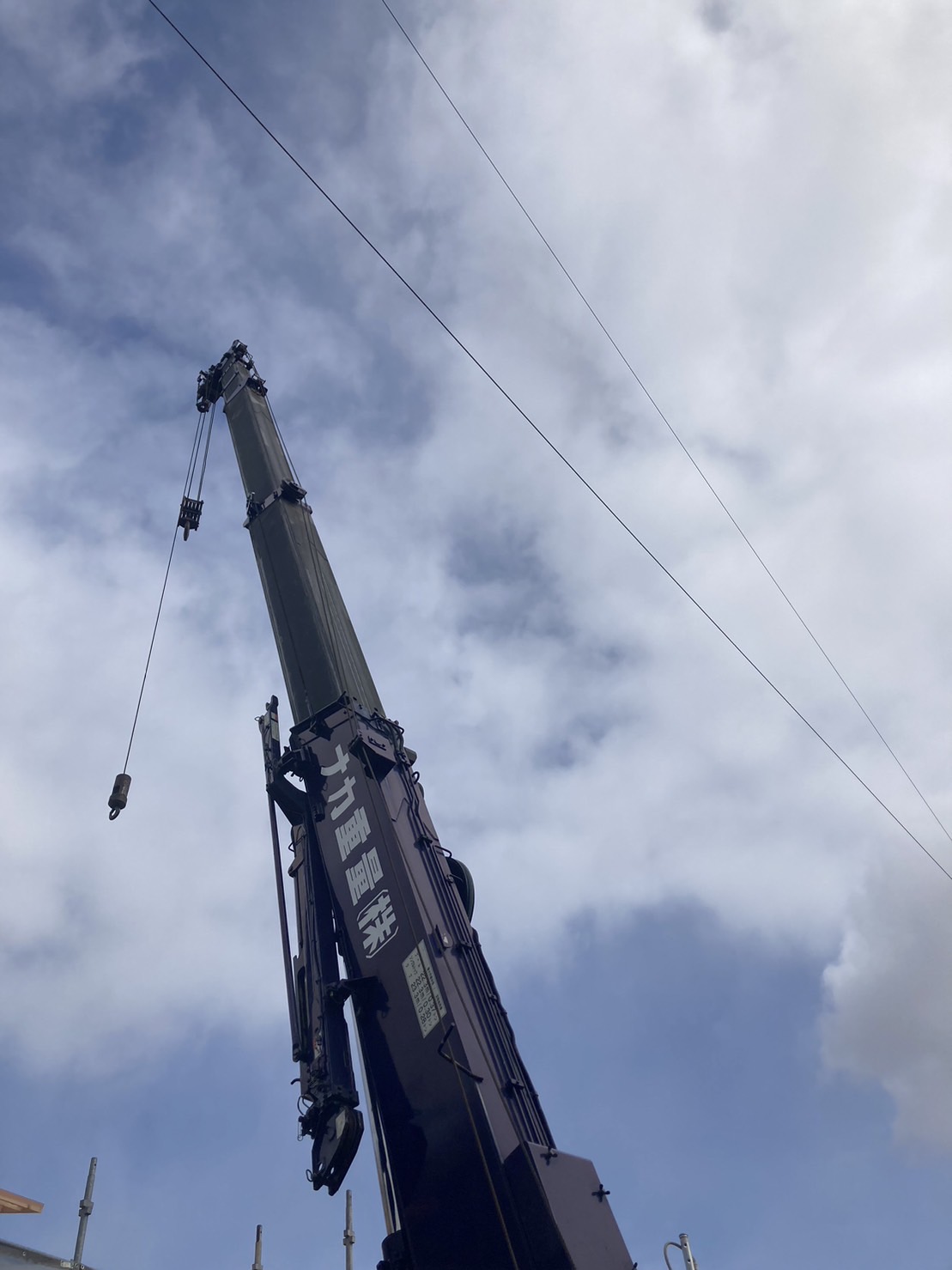 第1弾モデルハウス　ついに上棟！！