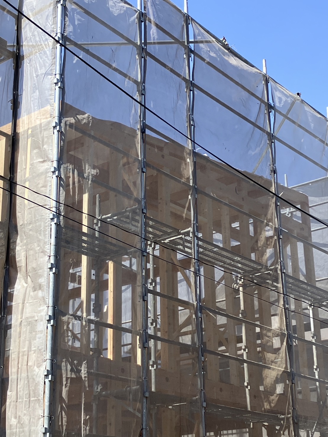 岡山市のO様邸、上棟しました！